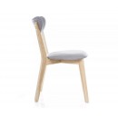 Стул SIGNAL BRANDO tap. 130 серый/дуб